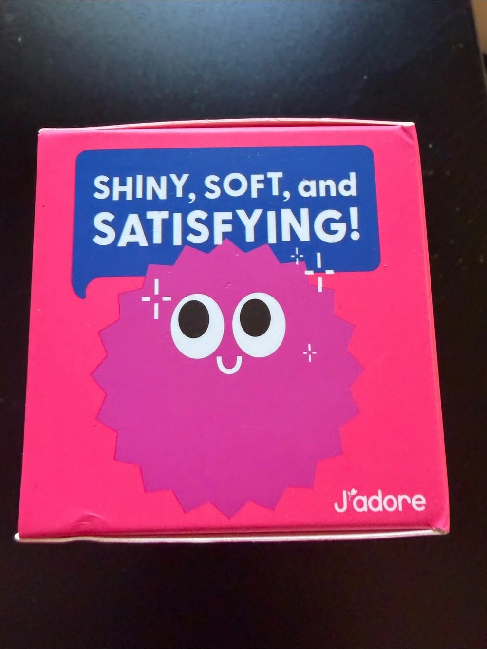 New J'adore Spiky Orb Squishy Textured Sensory Squeeze Squish Toy Pink Ball 3+